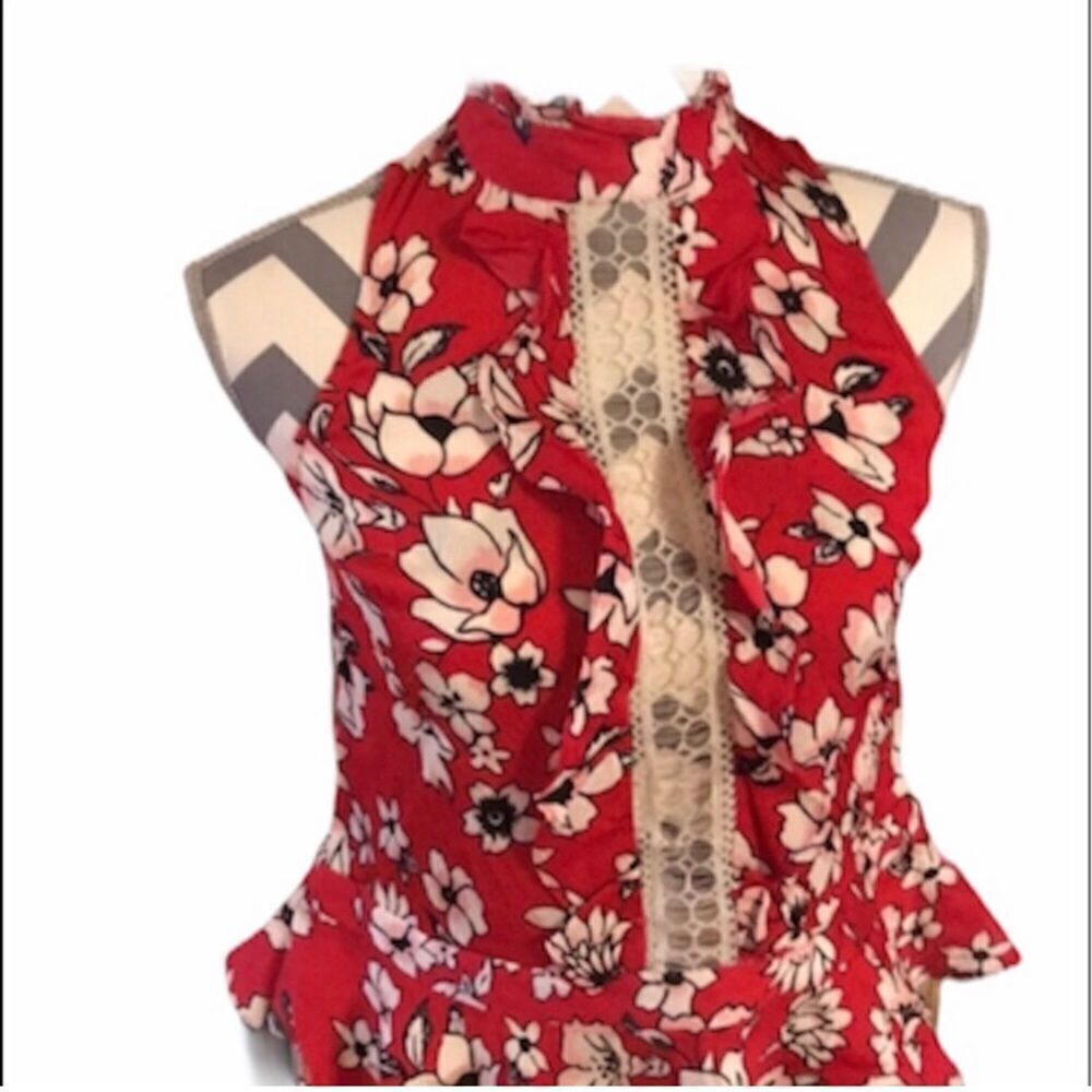 NWT Designer Tracy Reese Medium Silk Top